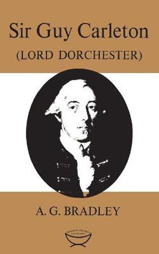 Cover image for Sir Guy Carleton: (Lord Dorchester)