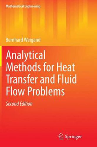 Cover image for Analytical Methods for Heat Transfer and Fluid Flow Problems