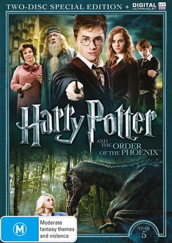 Harry Potter Year 5 Order Of The Phoenix Se Dvd