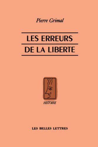 Cover image for Les Erreurs De La Liberte