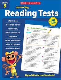 Cover image for Scholastic Success with Reading Tests Grade 5