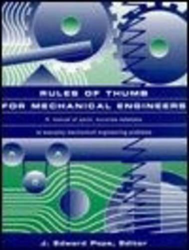 Cover image for Rules of Thumb for Mechanical Engineers