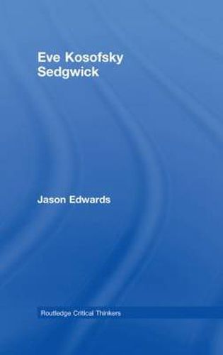 Cover image for Eve Kosofsky Sedgwick
