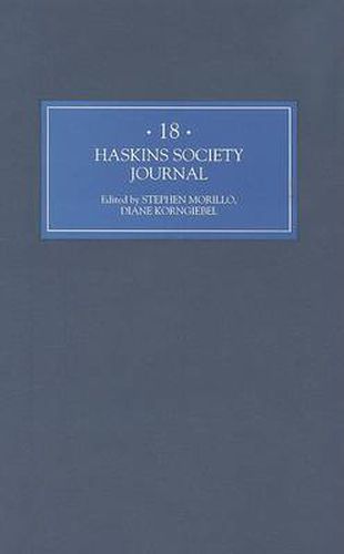 Cover image for The Haskins Society Journal 18: 2006. Studies in Medieval History