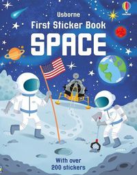 Cover image for First Sticker Book Space