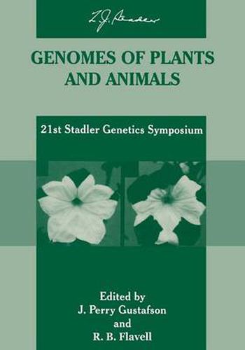 Cover image for Genomes of Plants and Animals: 21st Stadler Genetics Symposium