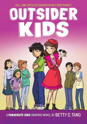 Cover image for Outsider Kids: A Parachute Kids Graphic Novel (Parachute Kids #2)