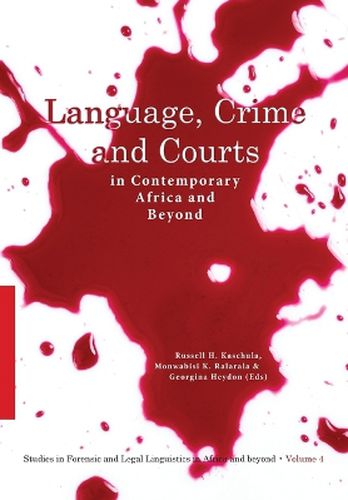 Cover image for Language, Crime and Courts in Contemporary Africa and Beyond