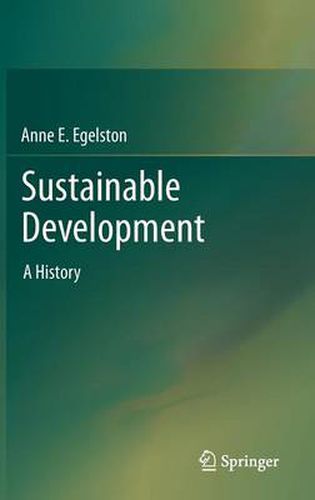 Cover image for Sustainable Development: A History