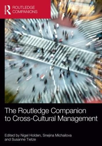 Cover image for The Routledge Companion to Cross-Cultural Management