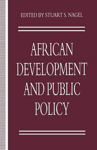 Cover image for African Development and Public Policy