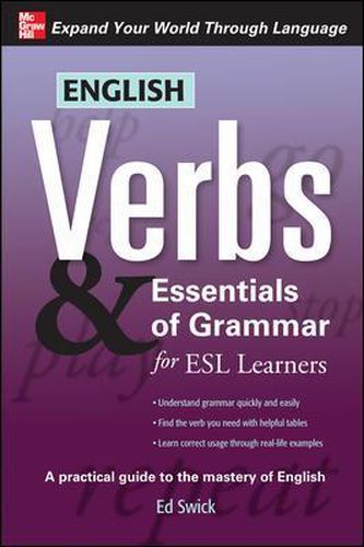 English Verbs & Essentials of Grammar for ESL Learners