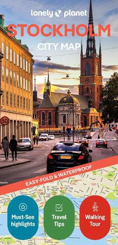 Cover image for Lonely Planet Stockholm City Map