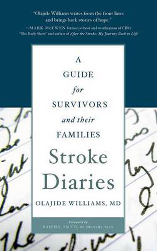 Cover image for Stroke Diaries: A Guide for Survivors and their Families