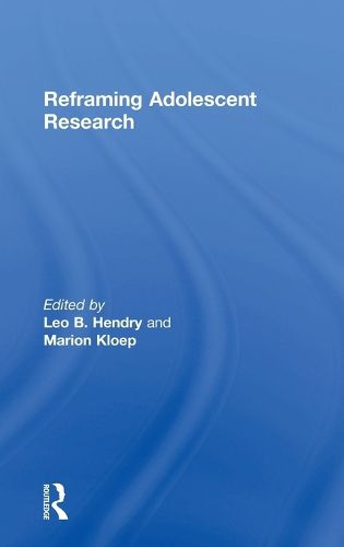 Cover image for Reframing Adolescent Research