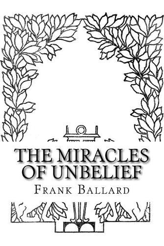 Cover image for The Miracles of Unbelief