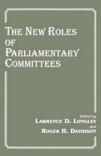 Cover image for The New Roles of Parliamentary Committees