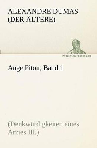 Cover image for Ange Pitou, Band 1