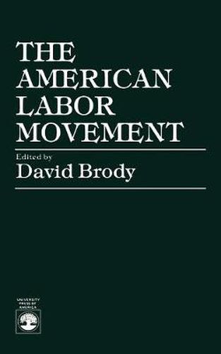 Cover image for The American Labor Movement