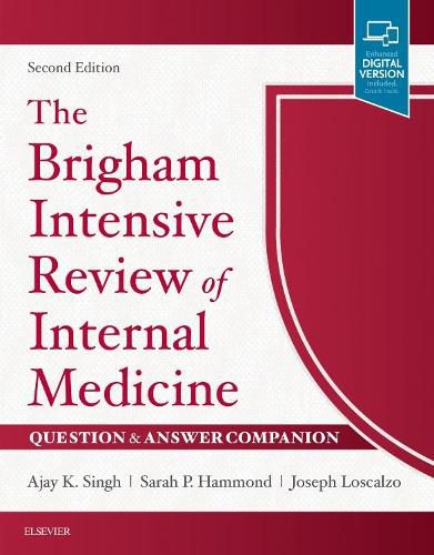 Cover image for The Brigham Intensive Review of Internal Medicine Question & Answer Companion