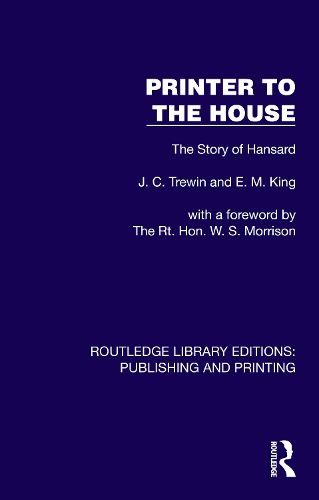 Cover image for Printer to the House
