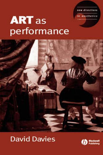 Cover image for Art as Performance