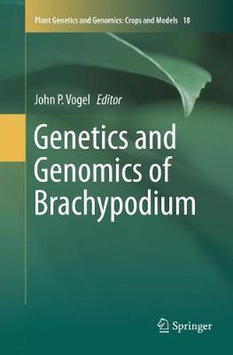 Cover image for Genetics and Genomics of Brachypodium