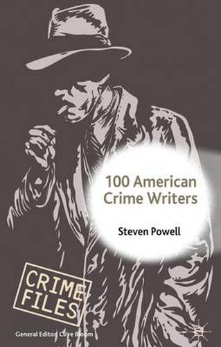 Cover image for 100 American Crime Writers