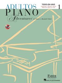 Cover image for Adultos Piano Adventures Libro 1: Spanish Edition - Edicion EspanOla