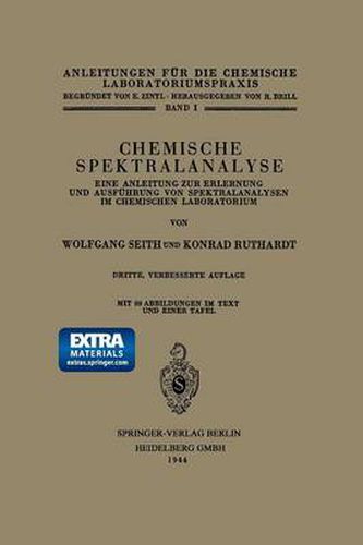 Cover image for Chemische Spektralanalyse: Eine Anleitung Zur Erlernung Und Ausfuhrung Von Spektralanalysen Im Chemischen Laboratorium