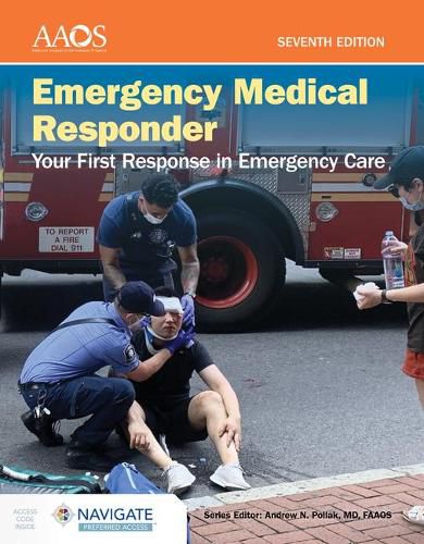 Cover image for Emergency Medical Responder: Your First Response in Emergency Care includes Navigate Preferred Access