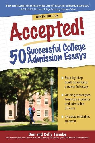 Cover image for Accepted! 50 Successful College Admission Essays