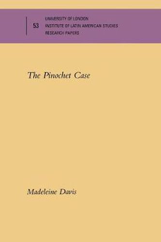 Cover image for The Pinochet Case