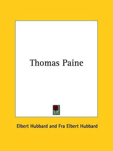 Cover image for Thomas Paine