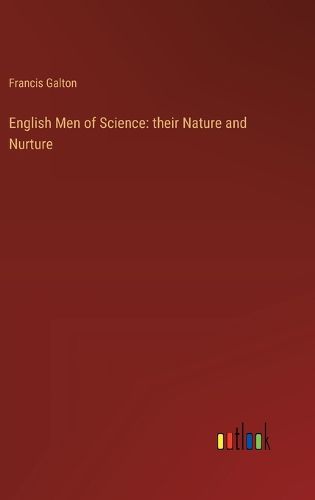 Cover image for English Men of Science