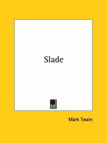 Cover image for Slade