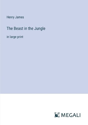 Cover image for The Beast in the Jungle