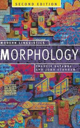 Cover image for Morphology: Palgrave Modern Linguistics