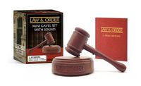 Cover image for Law & Order: Mini Gavel Set with Sound