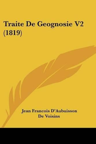 Cover image for Traite de Geognosie V2 (1819)