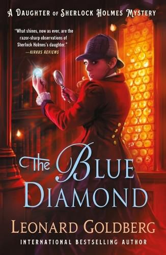 Cover image for The Blue Diamond: A Daughter of Sherlock Holmes Mystery