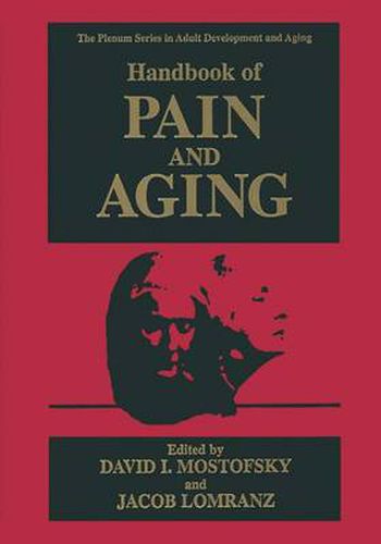 Cover image for Handbook of Pain and Aging