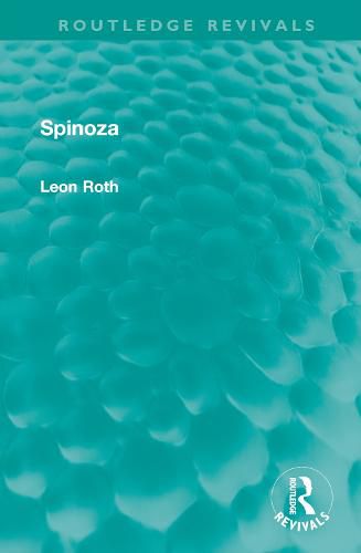 Cover image for Spinoza