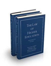 Cover image for The Law of Higher Education, 6th Edition Set (2 Volumes)