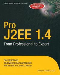 Cover image for Pro J2EE 1.4: From Professional to Expert