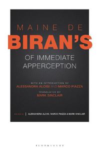 Cover image for Maine de Biran's 'Of Immediate Apperception