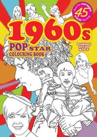 Cover image for 1960s Pop Star Colouring Book