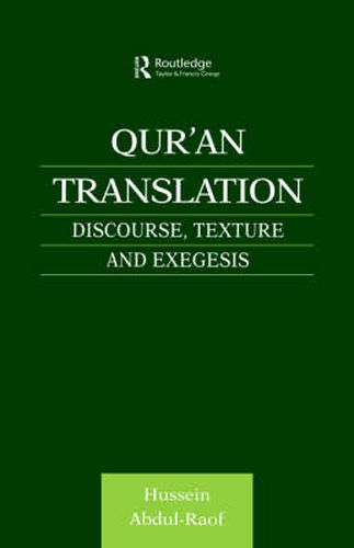 Cover image for Qur'an Translation: Discourse, Texture and Exegesis