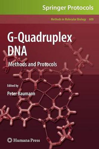 G-Quadruplex DNA: Methods and Protocols