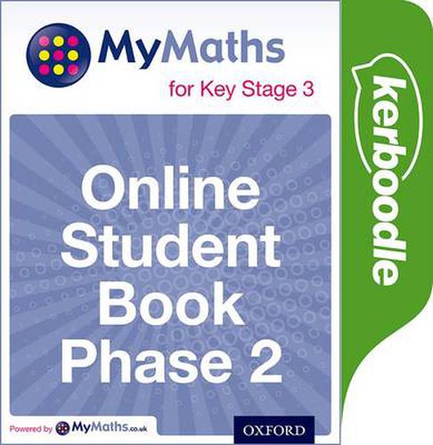 Cover image for MyMaths for Key Stage 3: Online Student Book Phase 2